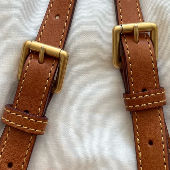 Dooney & Bourke Florentine Leather Small Dixon Hobo in Natural - Picture 5 of 10